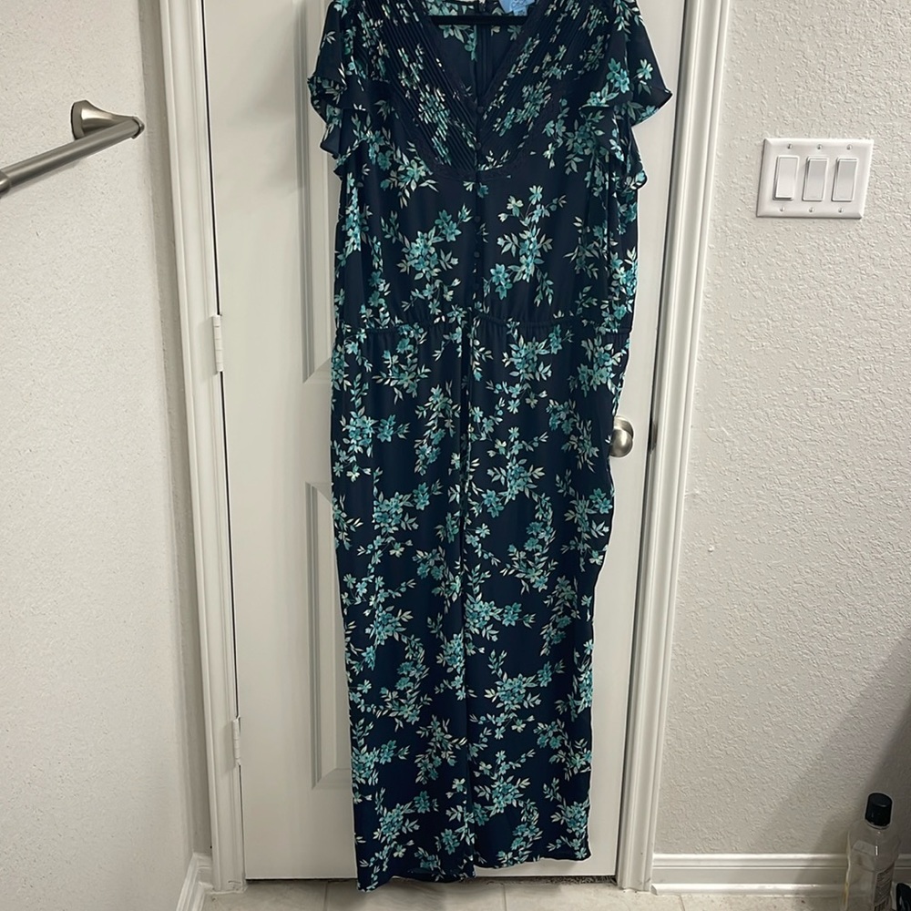 Floral jumpsuit